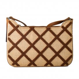 Damväska Laura Ashley SALWAY-QUILTED-TAN Brun 28 x 17 x 7 cm