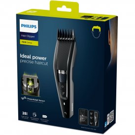 Philips Hårtrimmer/ Rakapparat Series 7 HC7650/15 rostfritt stål