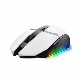 Mus Trust FELOX GXT WIRELESS 800 Vit Svart 4000 dpi