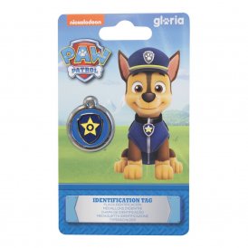 The Paw Patrol Identifikationsbricka för halsband Chase 12 Rostfritt stål