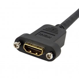 HDMI-Kabel Startech HDMIPNLFM3 Svart