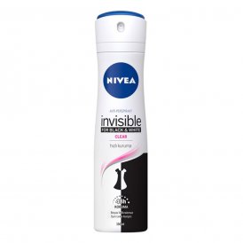Deodorant Balck & White Invisible Nivea (200 ml)
