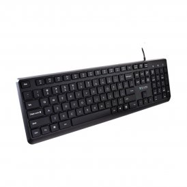 Tastatur mit Maus V7 KU350US Schwarz Qwerty US