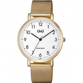 Q&Q Herrklocka STANDARD (Ø 40 mm) Guld Rostfritt stål