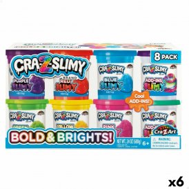 Cra-Z-Art Modellera Spel Bold&Brights (6 antal) Slime Plast