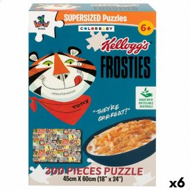 Colorbaby Pussel Kellogg's Frosties 300 Delar 6 antal 60 x 45 0, 1 cm