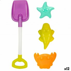Colorbaby Strandleksaker set Colorbaby 4 Delar polypropen (12 antal)