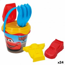 Cars Strandleksaker set Ø 14 cm (24 antal)