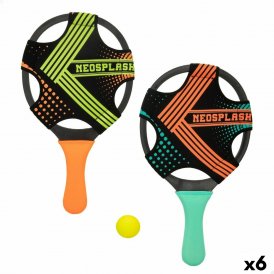 Colorbaby Strandspadar med boll Neopren Plast (6 antal)