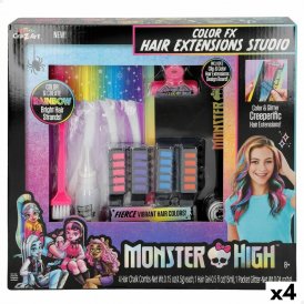Monster High Hårstylingset Monster High Hair extensions 4 antal