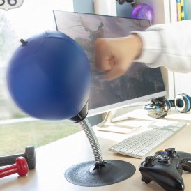 Anti-stress uppblåsbar boxningsställe för skrivbord Hittres InnovaGoods