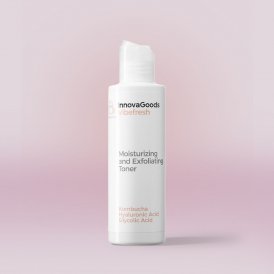 InnovaGoods Fuktgivande och exfolierande ansiktstonic Kombucha Vibefresh 150 ml bomull