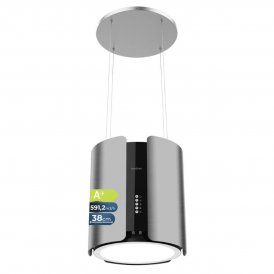 Cecotec Köksfläkt för köksö Flux CRE 385500 Rostfritt stål