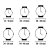Horloge Uniseks Chronotech CT7814M-04 (Ø 40 mm)