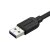 USB-kabel till mikro-USB Startech USB3AU2MRS Svart