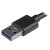 Adapter Sett Startech USB312SAT3 Svart