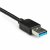 Startech DisplayPort Kabel USB 3. 0 USB32DP24K60 Svart Plast
