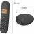 Logicom Trådlös Telefon ILOA 350 TRIO Svart plast