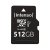 Micro-SD Minneskort med Adapter INTENSO 3423493 512 GB 45 MB/s