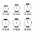 Horloge Dames Guess V1018M6 (Ø 42 mm)