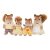 Sylvanian Families Dockset Sylvanian Families 4172 Family Ecureuil Roux