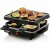 DOMO Raclette DO9147G Svart Metall