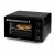 DOMO Elektrisk Mini-ugn 1500 W 28 L svart