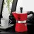 Bialetti Italiensk Kaffepanna 0004943/NP Röd 6 Koppar