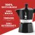 Bialetti Italiensk Kaffepanna MOKA EXPRESS Svart Aluminium