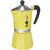 Bialetti Italiensk Kaffepanna Rainbow Gul Jaune Metall 6 Koppar aluminium