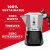 Bialetti Italiensk Kaffepanna BRIKKA Svart Aluminium 2 Csészék