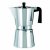 Valira Italiensk Kaffepanna VITRO 12T Silvrig Aluminium 12 Csészék Svart