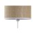 Bureaulamp DKD Home Decor Beige Metaal Polyester Wit Rotan 220 V 50 W (25 x 25 x 63 cm)