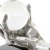 Dekorativ Figur DKD Home Decor Krystall Sølv Gyllen Harpiks Hånd 20 x 14 x 18 cm