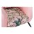 Sessel DKD Home Decor 8424001832248 Schwarz Rosa Metall Polyester (70 x 67 x 71 cm)