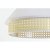 Deckenlampe DKD Home Decor Metall Braun Leinen Weiß 220 V (40 x 40 x 32 cm)