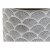 Blumentopf DKD Home Decor ‎S3023976 Grau Zement Fächer Orientalisch Arena (17,2 x 17,2 x 15,2 cm)