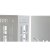 Paraplyställ DKD Home Decor Metall Vit (23 x 23 x 45.4 cm) (2 pcs)