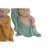 DKD Home Decor Prydnadsfigur Blå rosa Gul Harts Munk (8 x 5, 5 12, 7 cm) (3 antal)