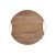 Home ESPRIT Skärbräda Gyllene Naturell Metall Akaciaträ 32, 3 x 31, 1, 4 cm