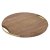 Home ESPRIT Skärbräda Gyllene Naturell Metall Akaciaträ 32, 3 x 31, 1, 4 cm