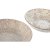 Home ESPRIT Tallriksset Home ESPRIT Brun beige Porslin 20 x 20 x 4 cm