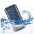 Vanntett etui Samsung Galaxy S8 KSIX Aqua Case Svart Gjennomsiktig