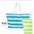 Strandväska Bismark Blå Vit Oxford 59 x 19 x 40 cm
