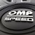 Radkappe OMP Magnum Speed Schwarz 13" (4 uds)