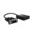 VGA til HDMI Adapter med lyd approx! APPC25 3,5 mm Micro USB 20 cm 720p/1080i/1080p Svart