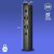 NGS Ljudtorn med Bluetooth SKY CHARM PRO Svart 50 W plast