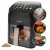 Cecotec Luftfritös Smokin' 4500 1900 W Svart 4, 5 L rostfritt stål