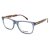 Glasögonbågar Zadig & Voltaire VZV168-04AL (Ø 53 mm) Purpur Havana (ø 53 mm)