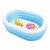 Intex Uppblåsbar plaskpool för barn Intex Oval Blå Vit 230 L 163 x 46 x 107 cm (6 antal)